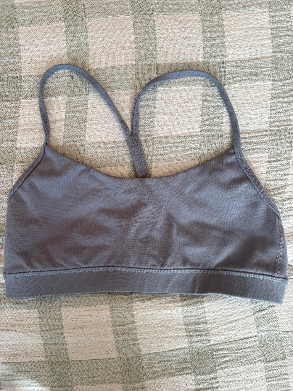 Light blue greyish size 6 lululemon bra